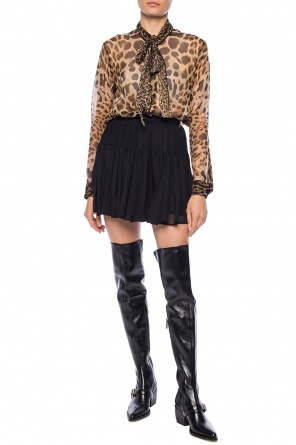 Leopard print silk shirt, zdjęcie 2 Leopard print silk shirt od Saint Laurent